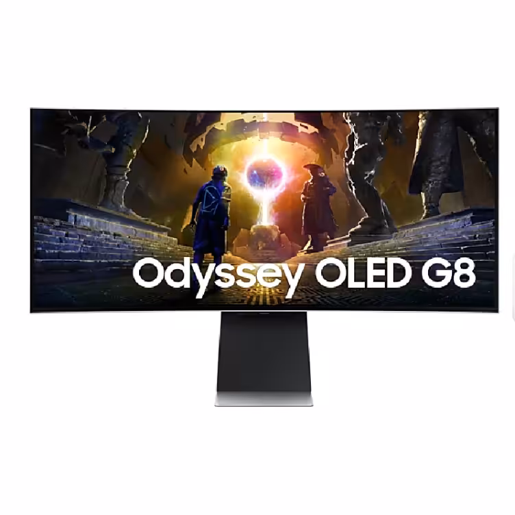 خرید و قیمت مانیتور منحنی گیمینگ 34 اینچی سامسونگ مدل Odyssey G8 LS34DG852SMXUE