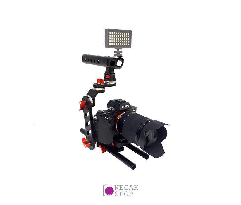 نگهدارنده دوربین بزرگ Camera Cage قرمز