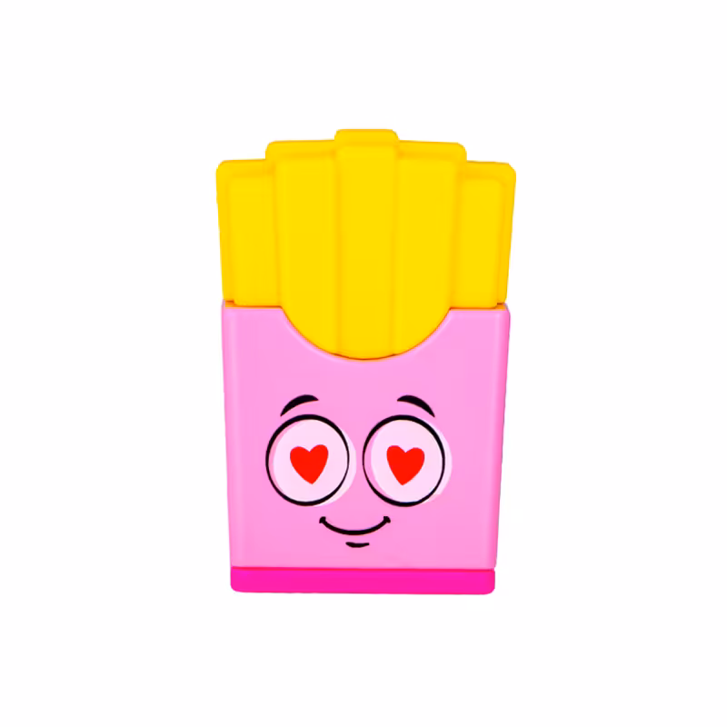 تراش پاک کن طرح سیب زمینی