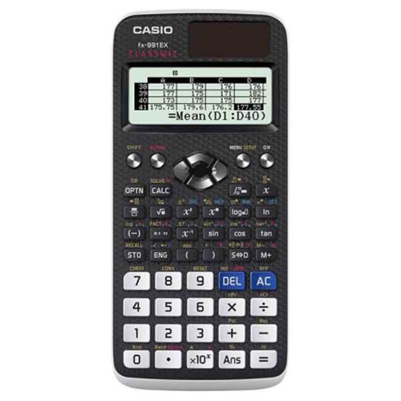 خرید ماشین حساب مهندسی کاسیو مدل CASIO FX-991ex