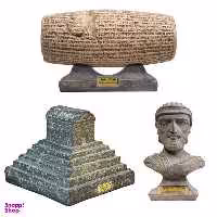 مجسمه تندیس و پیکره شهریار مدل پک کوروش کد P100 مجموعه 3 عددی