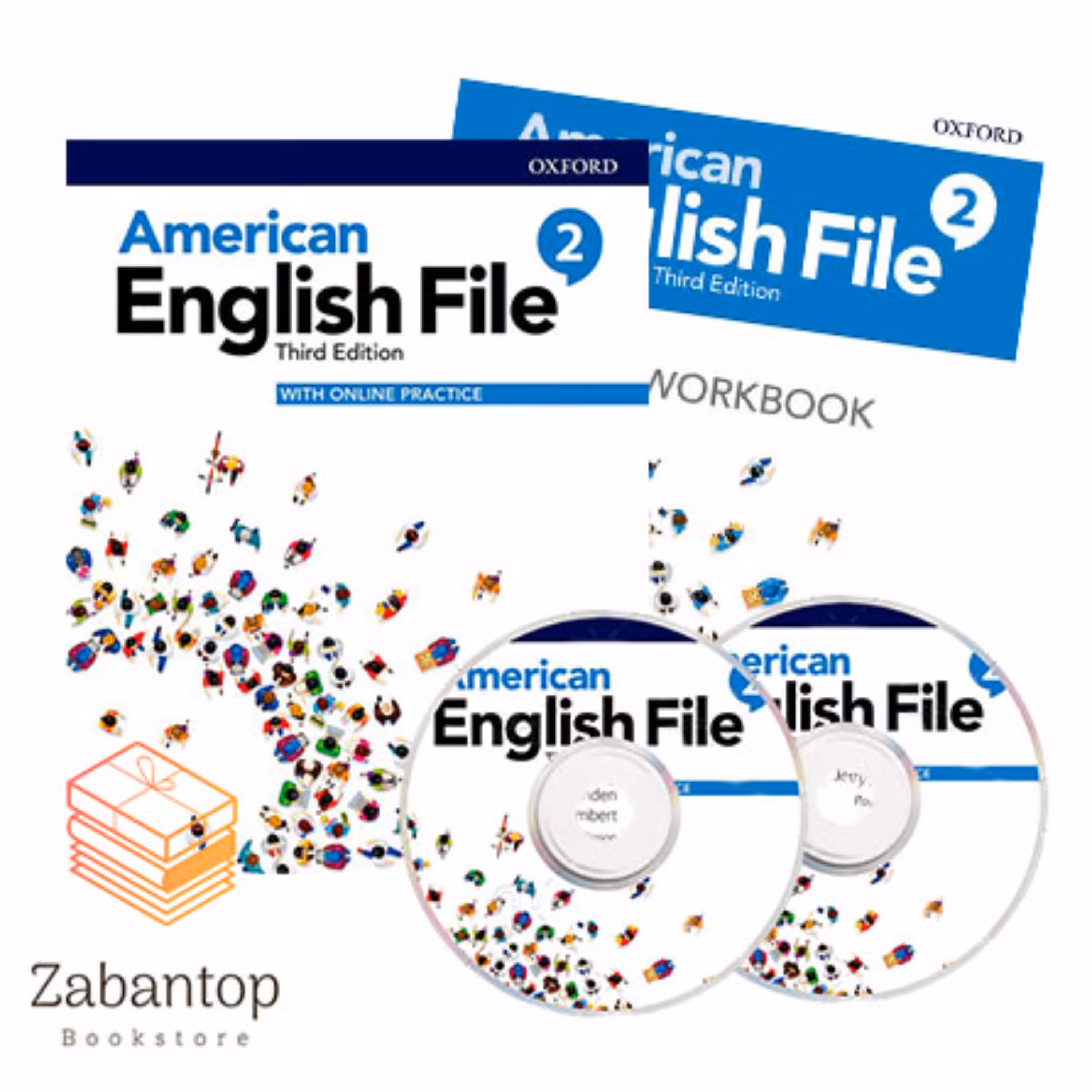 کتاب امریکن انگلیش فایل American English File 2 3rd