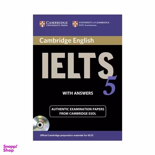 کتاب IELTS Cambridge 5 / اثر جمعی ازنویسندگان انتشارات Cambridge
