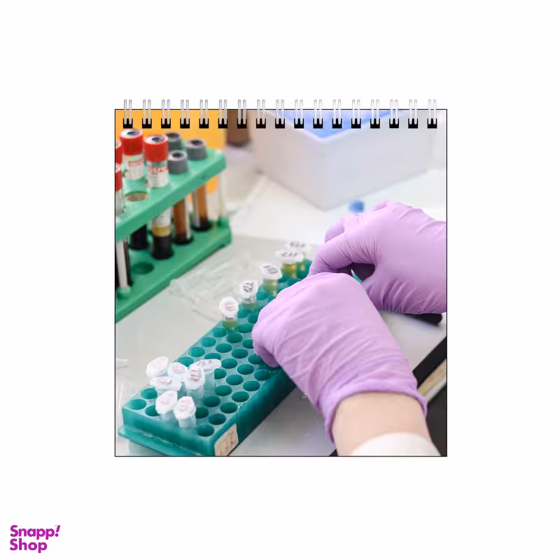 دفتر طراحی 60 برگ طرح تکنیسین آزمایشگاه کد 8488337