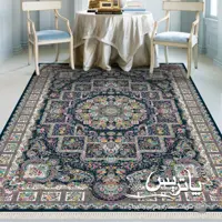 فرش پاتریس 1200شانه  طرح سرمه سرمه ای 12متری