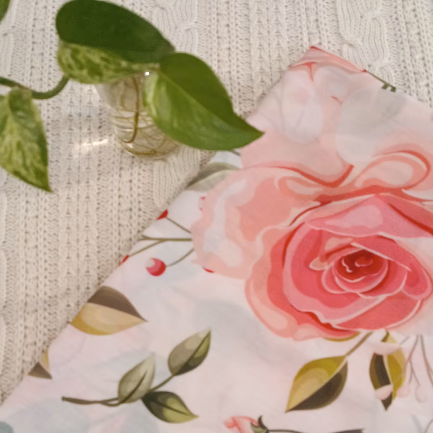 روسری سبک با یه رنگ دلبر مناسب عروس خانم های گل با عرض 120