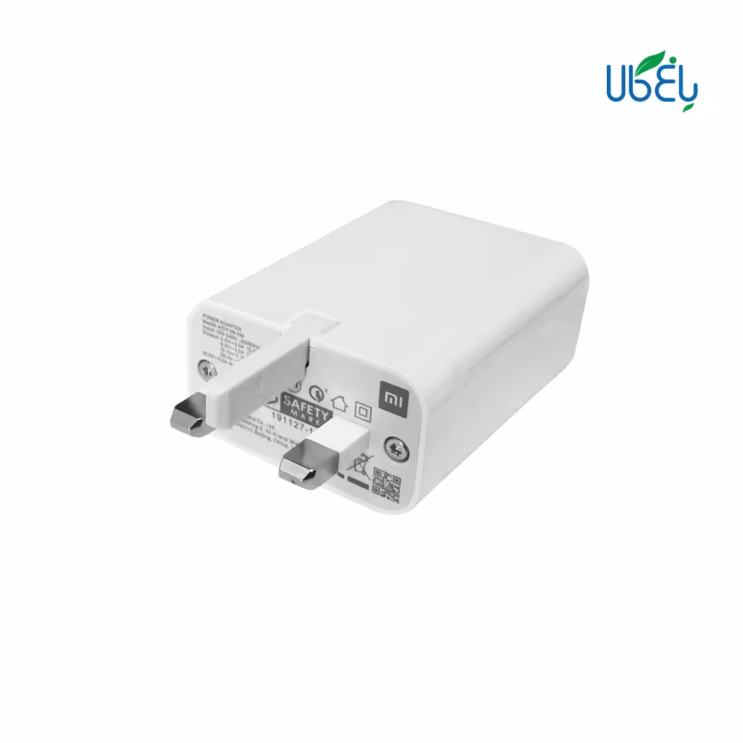 شارژر دیواری اورجینال شیائومی Super Fast مدل MDY-09-EM به همراه کابل تبدیل USB-C