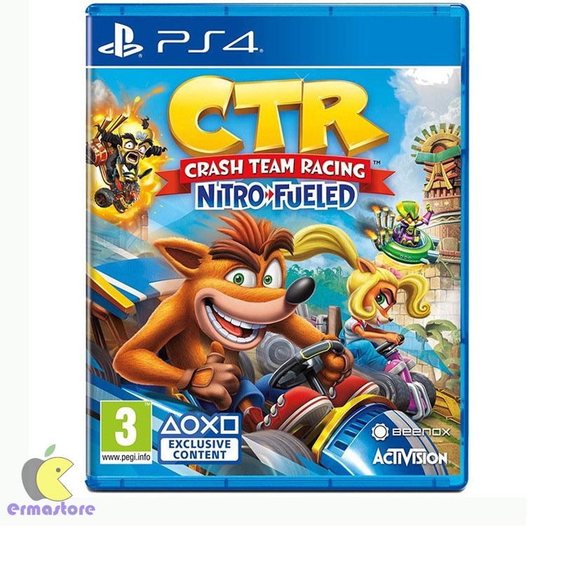 بازی Crash Team Racing Nitro Fueled نسخه PS4