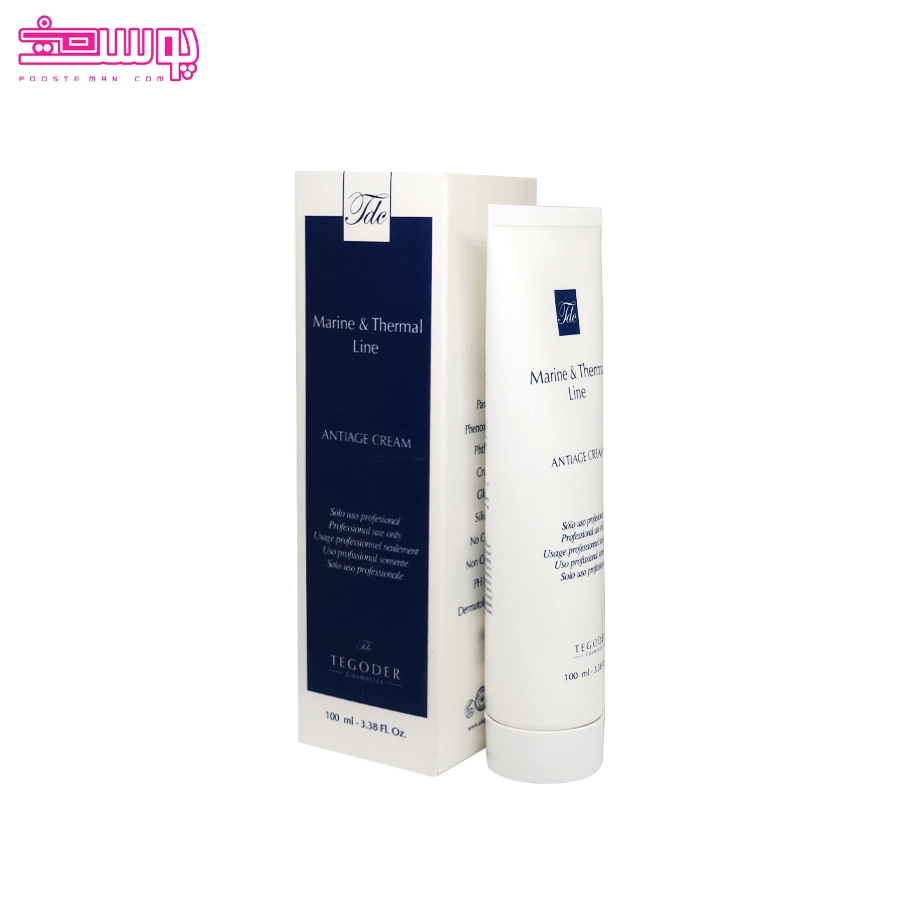 کرم تقویت کننده پوست و ضد چروک تگودر حجم 100ml