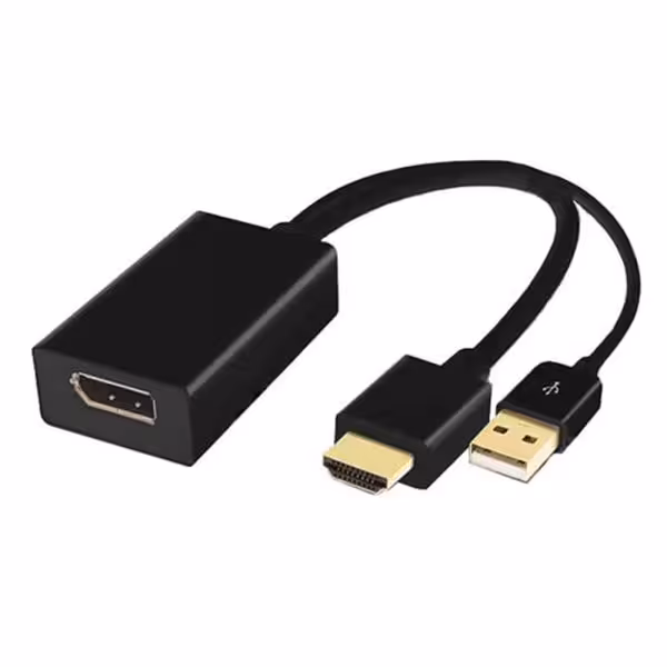 مبدل HDMI به Display مادگی فرانت مدل Faranet Active HDMI to DisplayPort 4K Adapter FN-HDP100