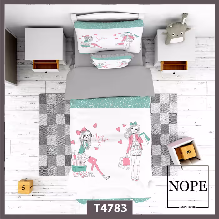 روتختی 4783 تکنفره 5 تکه مناسب تخت 90 سانت