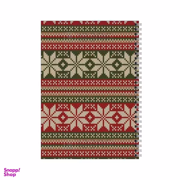 دفتر مشق 80 برگ بامبیلیپ طرح پترن زمستونی کد 9713822