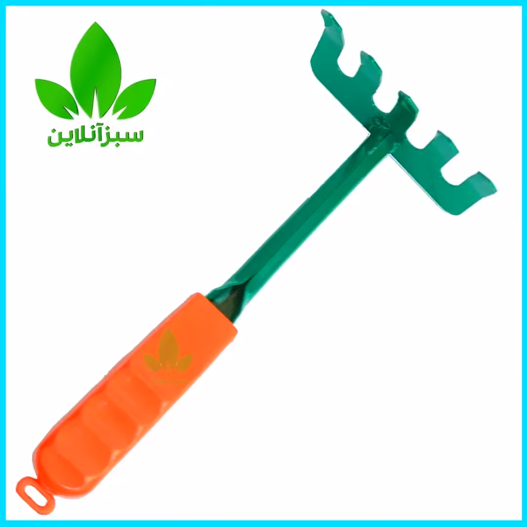 شن کش باغبانی فلزی درجه یک و مقاوم با دسته آرگونومیک 