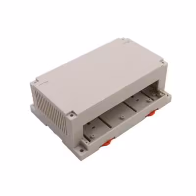 مجموعه 2 عددی جعبه ریلی Rail Box سفید وارداتی 155x110x60mm