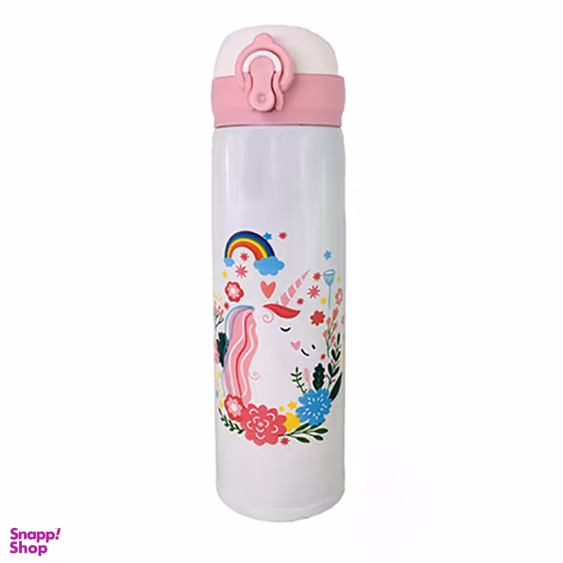 فلاسک نوزادی طرح اسب تک شاخ گنجایش 500 میلی لیتر