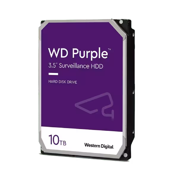 هارد اینترنال وسترن دیجیتال مدل Purple ظرفیت 10 ترابایت