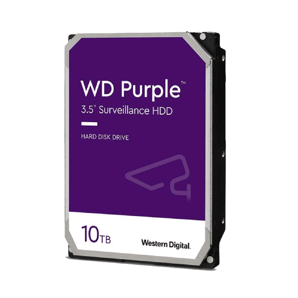 هارد اینترنال وسترن دیجیتال مدل Purple ظرفیت 10 ترابایت
