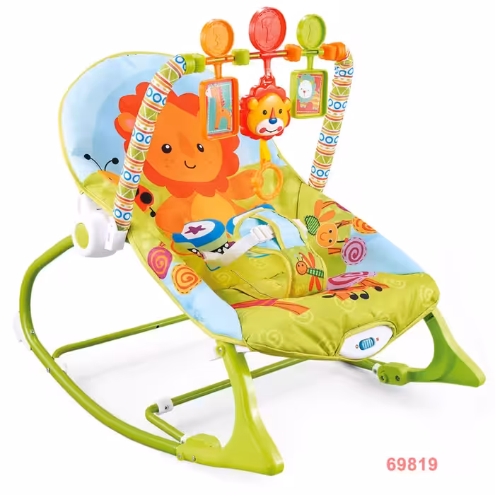 نی‌ نی لای لای موزیکال دو کاره طرح شیر HU baby