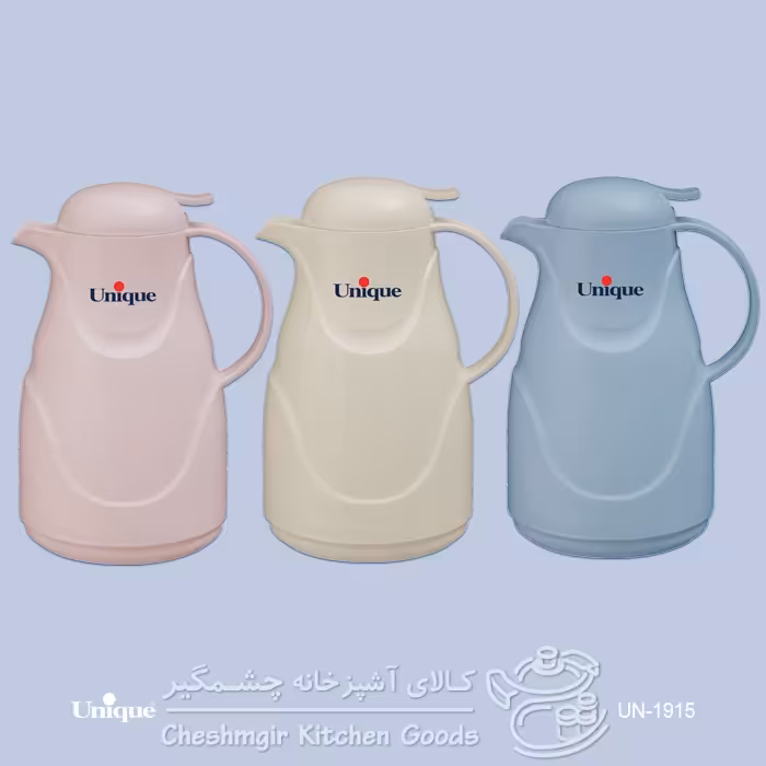 فلاسک 1 لیتری رنگی داخل شیشه یونیک کد UN_1915