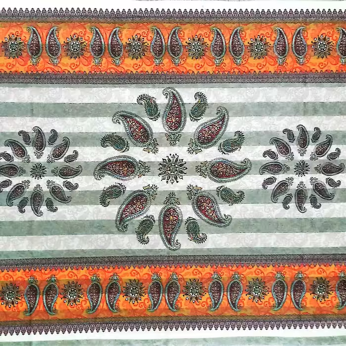 رومیزی روتختی یک نفره زیرسفره زیرانداز مخمل شانل ترک رنگ ثابت قابل شست و شو  ابعاد140در210سانتیمتر