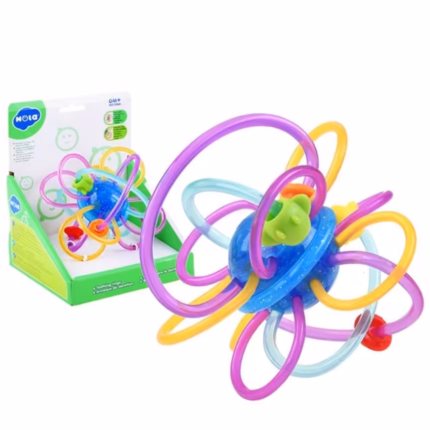  جغجغه و دندانگیر لانه زنبوری هولی تویز