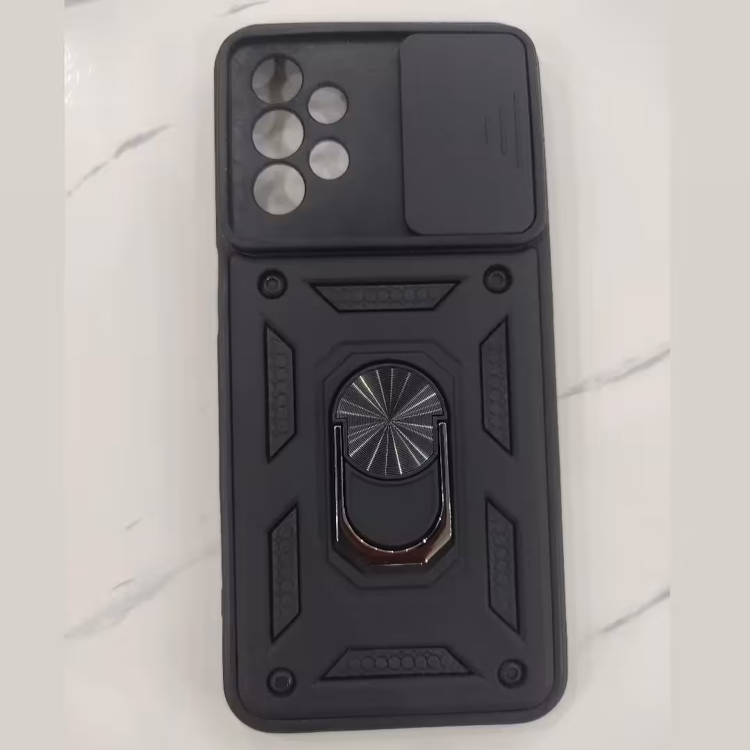 قاب گوشی مناسب a23  آرمور کشویی مشکی