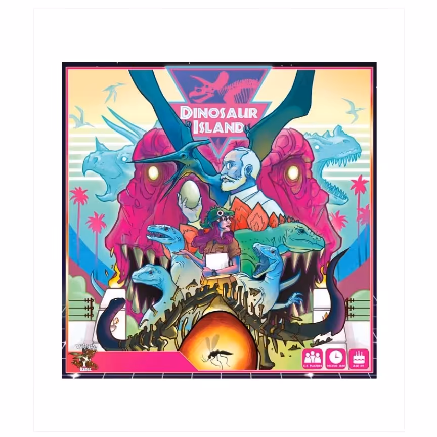 بازی جزیره دایناسورها (DINOSAUR ISLAND)