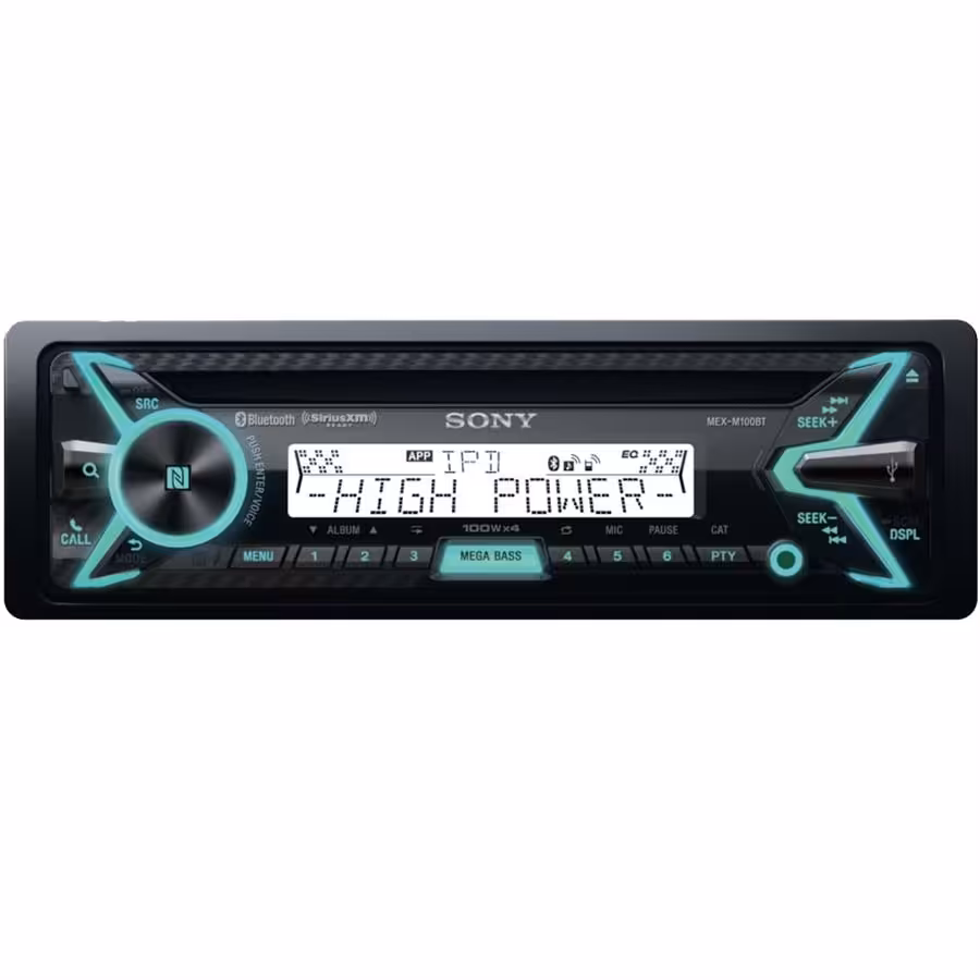 پخش کننده خودرو سونی مدل MEX-M100BT