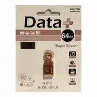 خرید فلش مموری 64 گیگابایت دیتا پلاس مدل DATA PLUS GIFT ROSE GOLD