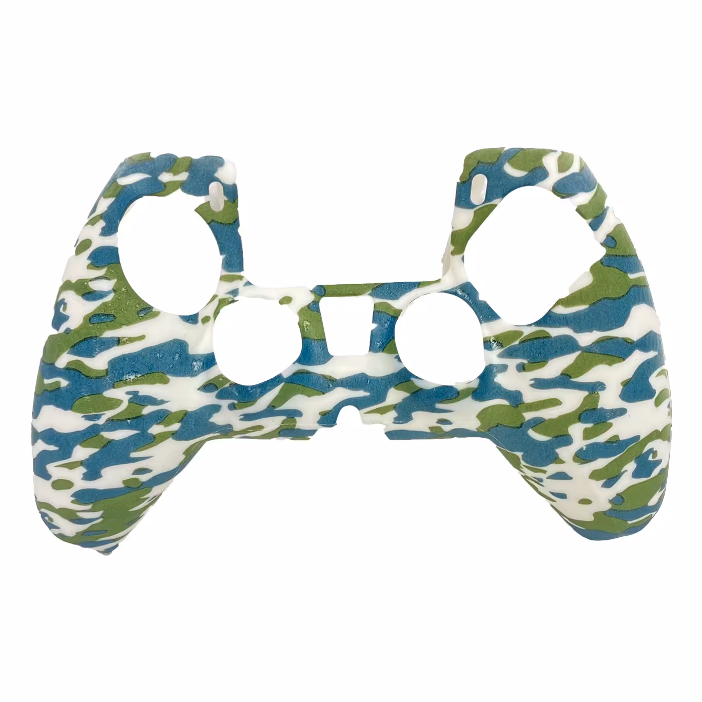 روکش محافظ دسته Dual Sense پلی استیشن 5 طرح چریکی سبز آبی