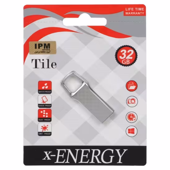 فلش مموری ایکس انرژی مدل Tile USB2.0 ظرفیت 32 گیگابایت