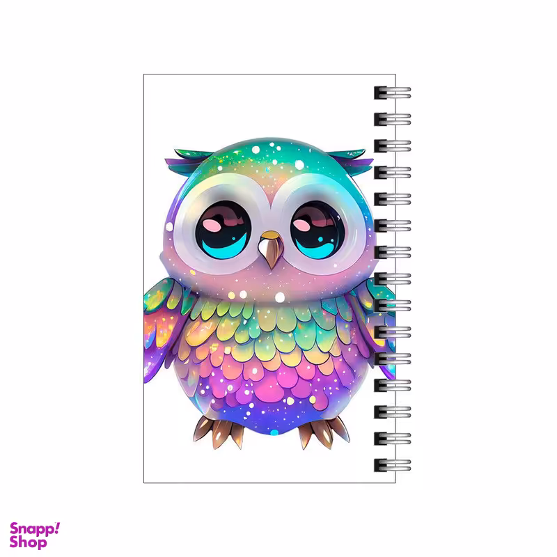 دفتر یادداشت 60 برگ To Do List طرح جغد برق برقی کد 4491359