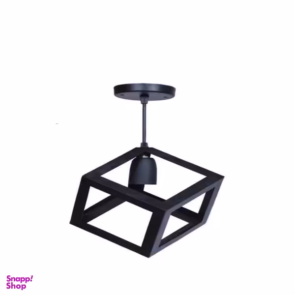 لوستر تک شعله مدل مکعب