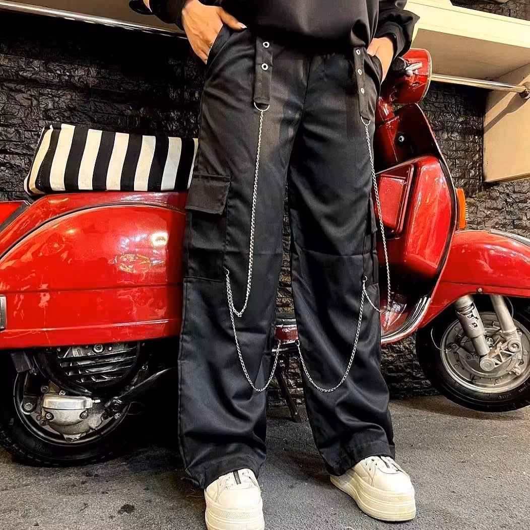 کارگو ملوانی شلوار زنانه شلوار دخترانه شلوار اسپرت شلوار کارگو 