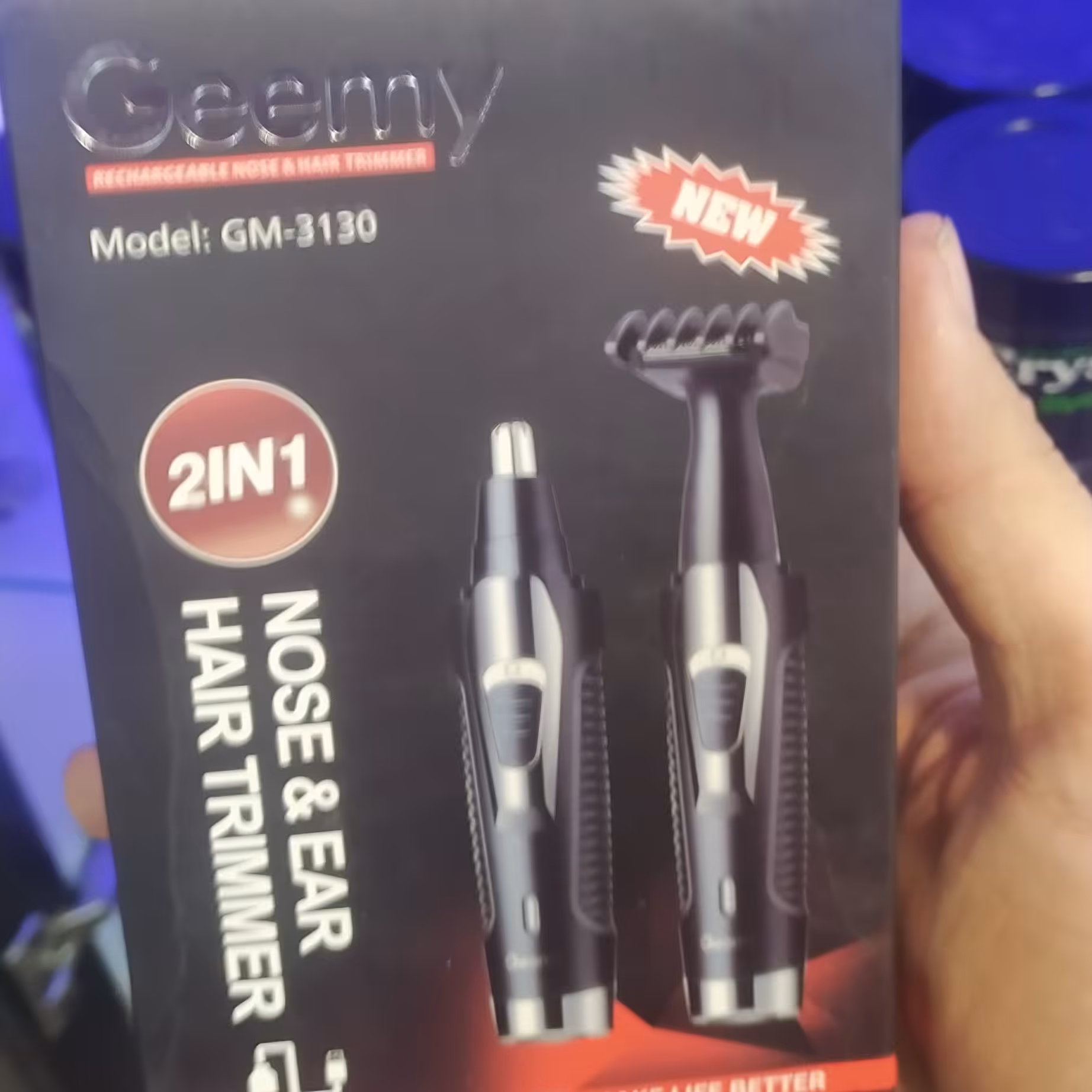 ماشین گوش وبینی جمی  Geemy خوش دست و مقاوم  اورجینال