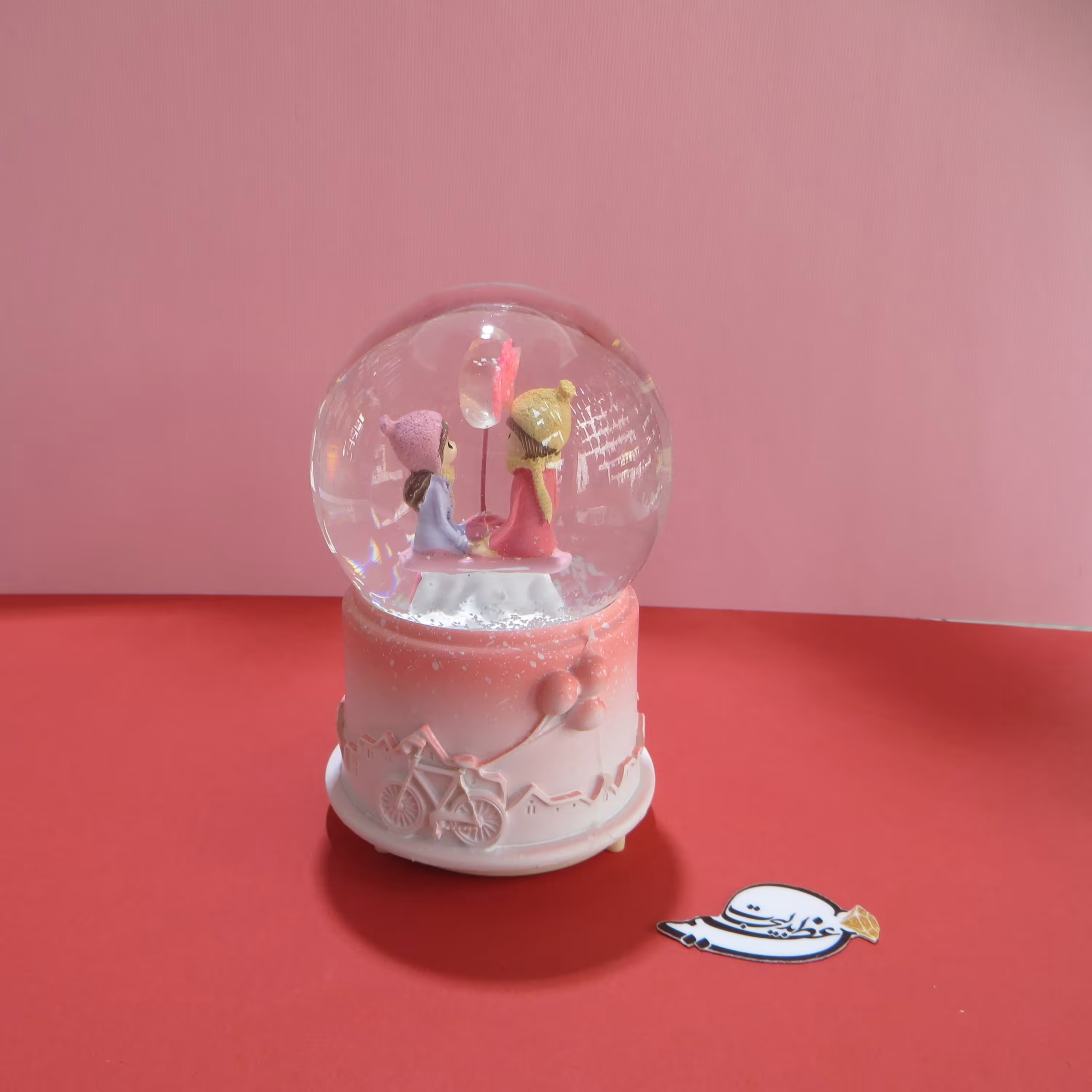 گوی موزیکال و چراغدار  متوسط خارجی و باکیفیت و جذاب و زیبا کد1 