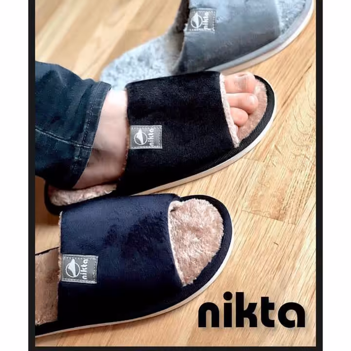 اسلیپر مردانه کد 10000/14نیکتا ،رنگ مشکی ،طوسی ، سورمه ای ، قهوه ای، سایز 41/42،43/44