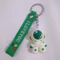 جاکلیدی سیلیکونی فانتزی طرح فضانورد آویزکلید وارداتی