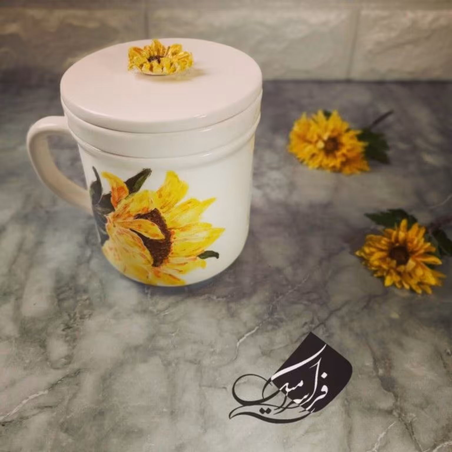 ماگ دمنوش سرامیکی 