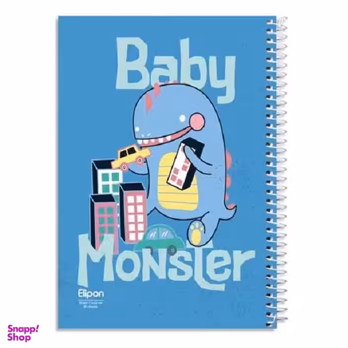 دفتر مشق 80 برگ الیپون کد 2331256