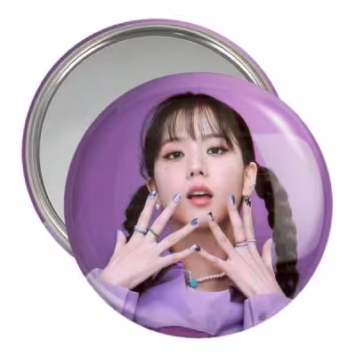 آینه جیبی خندالو مدل جیسو گروه بلک پینک Black Pink کد 16747