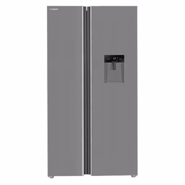 یخچال فریزر  طرح ساید بای ساید ایکس ویژن مدل TS666-AGD