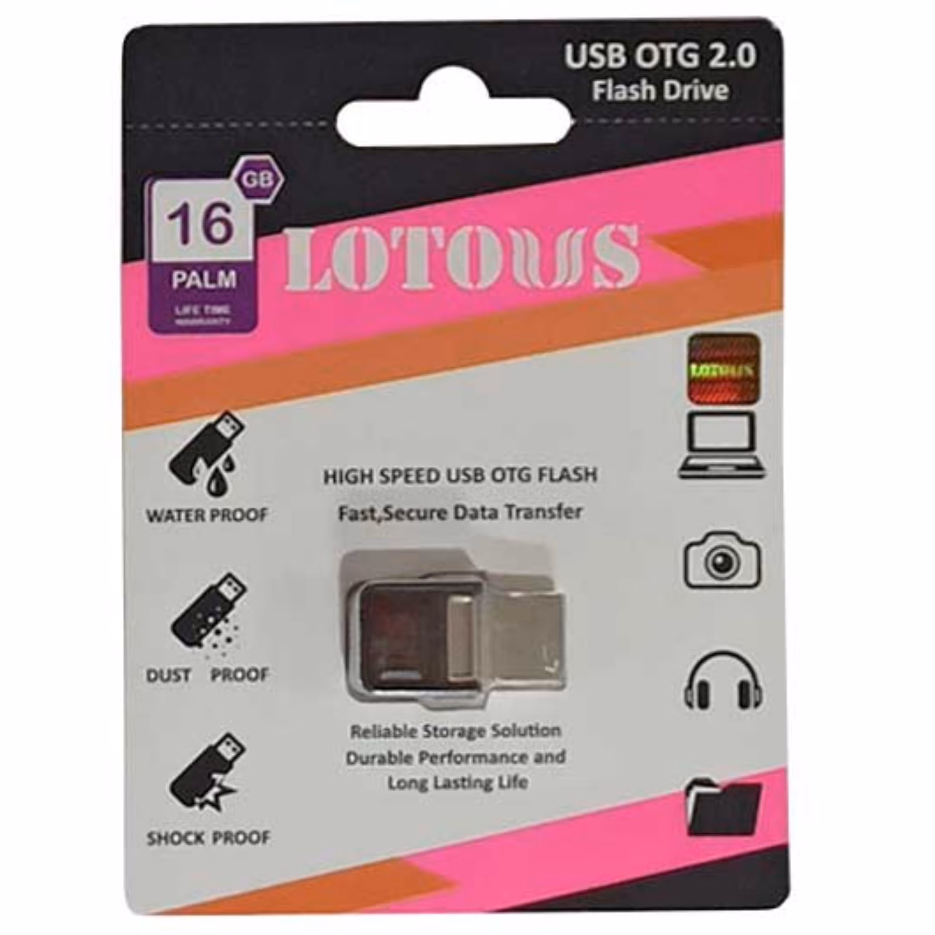 فلش  16GB OTG لوتوس  PALM