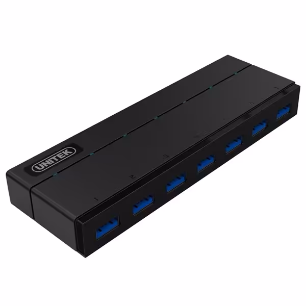 هاب USB3.0 هفت پورت یونیتک مدل Y-3184