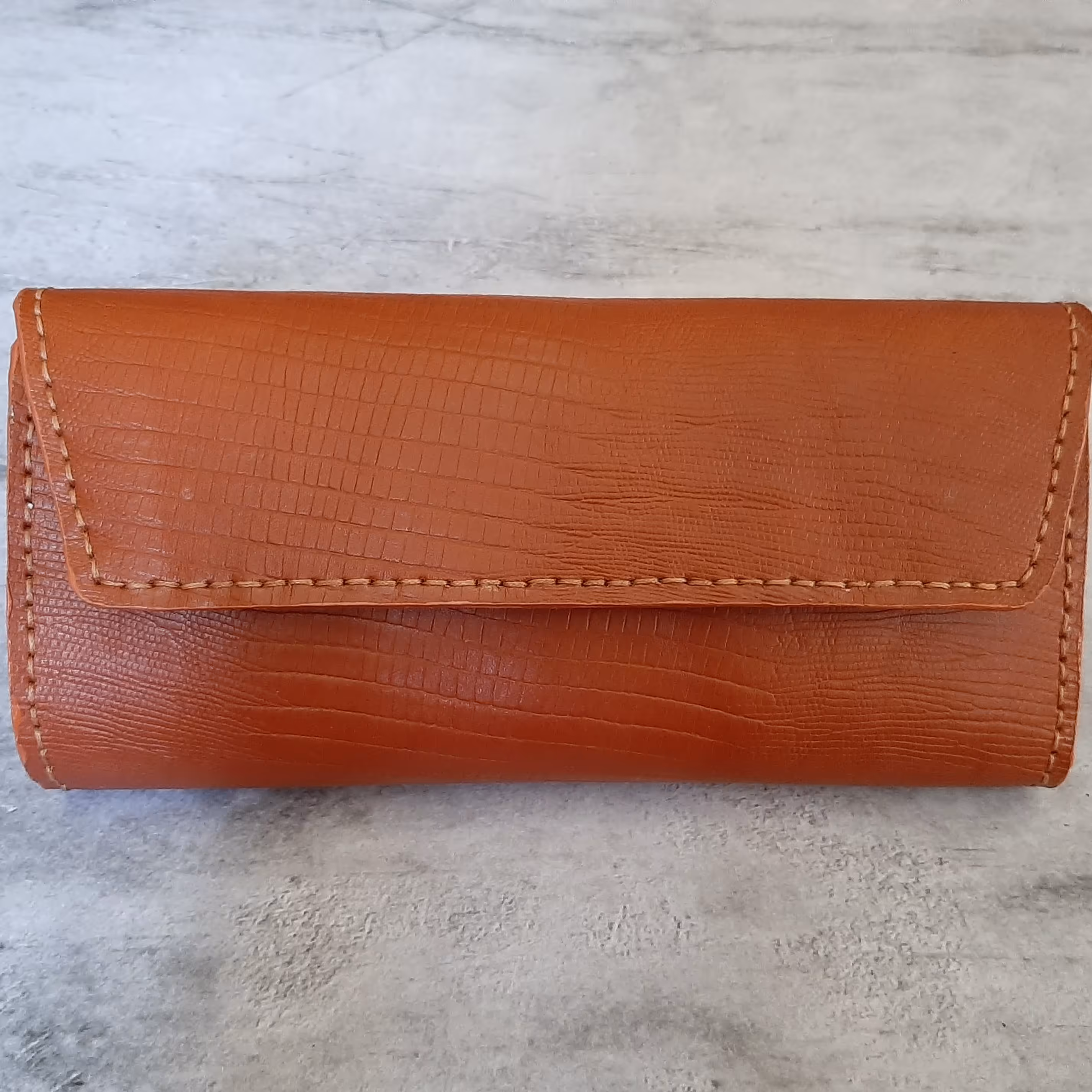 کیف پول چرم طبیعی دو لت