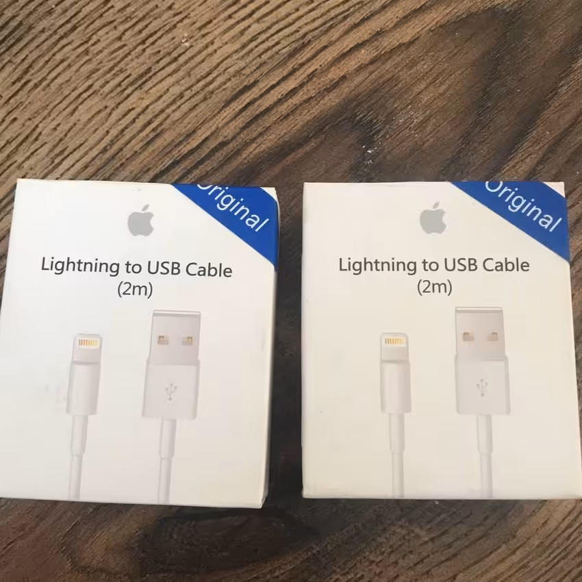 کابل شارژر اپل 2 متری