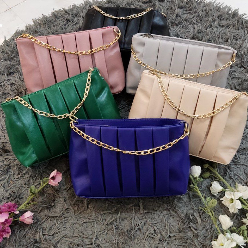 کیف کوچیک مجلسی زنانه و دخترانه پلیسه