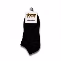 جوراب مشکی مچی ساده پنبه فری سایز