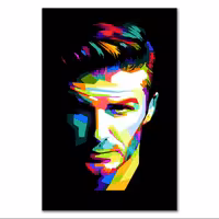 تابلو شاسی طرح دیوید بکهام سایز 40X60