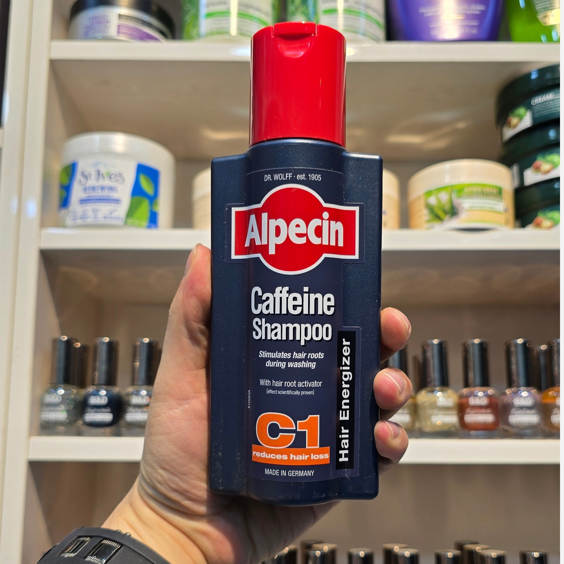 شامپو ضد ریزش آلپسین مدل Caffeine C1